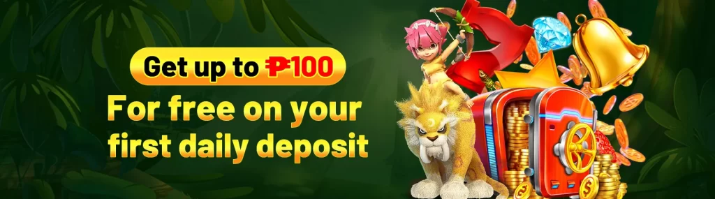 JLLODI first daily deposit free bonus promotion
